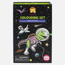 Load image into Gallery viewer, Tiger Tribe - Dinos in Space Colouring Set
