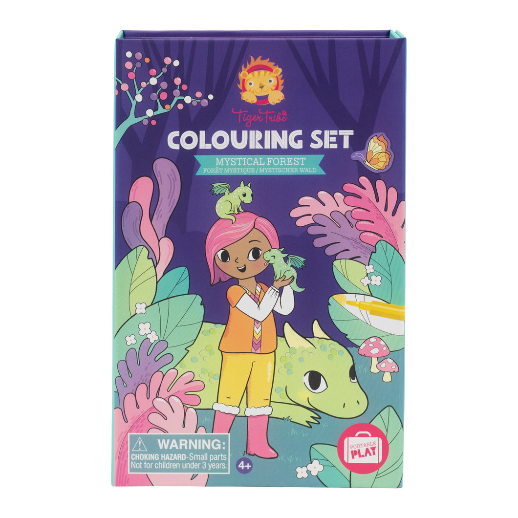 Tiger Tribe - Mystical Forest Colouring Set