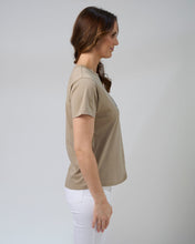 Load image into Gallery viewer, Stella + Gemma T-Shirt - Leopard Cross
