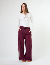 Load image into Gallery viewer, Stella + Gemma Bexley Pants - Wine Drop
