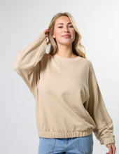 Load image into Gallery viewer, Stella + Gemma Bubble Sweat - Oat
