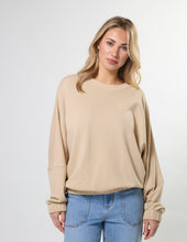 Load image into Gallery viewer, Stella + Gemma Bubble Sweat - Oat
