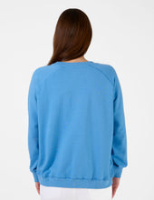 Load image into Gallery viewer, Stella + Gemma Sweater - Classic Sweater Logo - Sky
