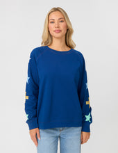 Load image into Gallery viewer, Stella + Gemma Classic Sweatshirt - Navy Star Crossed
