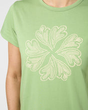Load image into Gallery viewer, Stella + Gemma T-Shirt - Ibiza Bloom - Vintage Green
