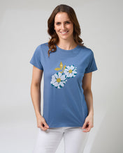 Load image into Gallery viewer, Stella + Gemma Classic T-Shirt - Monet&#39;s Garden - Denim
