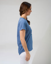 Load image into Gallery viewer, Stella + Gemma Classic T-Shirt - Monet&#39;s Garden - Denim
