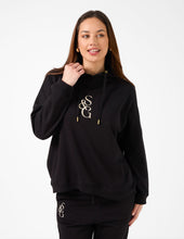 Load image into Gallery viewer, Stella + Gemma Essential Hoodie Black with S+G Logo
