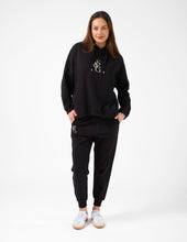 Load image into Gallery viewer, Stella + Gemma Essential Hoodie Black with S+G Logo
