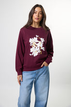 Load image into Gallery viewer, Stella + Gemma Essential Sweat - Burgandy Beauty
