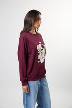 Load image into Gallery viewer, Stella + Gemma Essential Sweat - Burgandy Beauty
