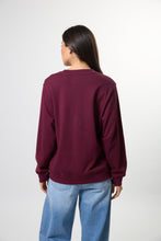 Load image into Gallery viewer, Stella + Gemma Essential Sweat - Burgandy Beauty
