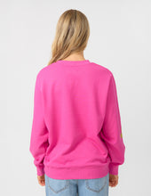 Load image into Gallery viewer, Stella + Gemma Essential Sweat - Cerise Rose Stars/ Stripes
