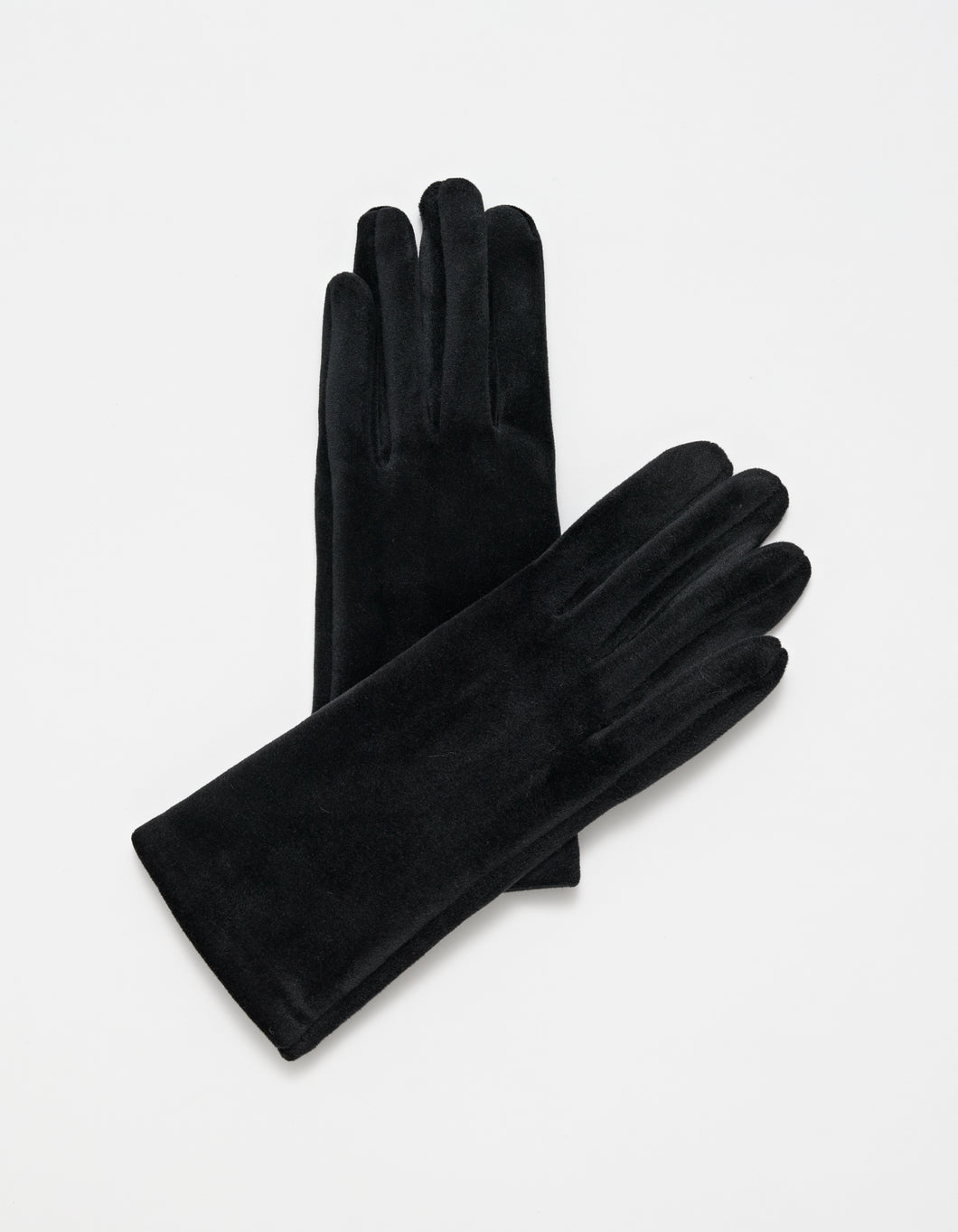 Stella + Gemma Gloves - Black Velvet Luxe