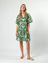 Load image into Gallery viewer, Stella + Gemma Lena Dress - Vintage Green Floral
