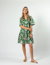 Load image into Gallery viewer, Stella + Gemma Lena Dress - Vintage Green Floral
