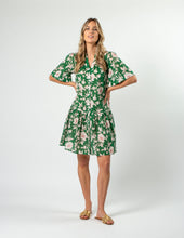 Load image into Gallery viewer, Stella + Gemma Lena Dress - Vintage Green Floral
