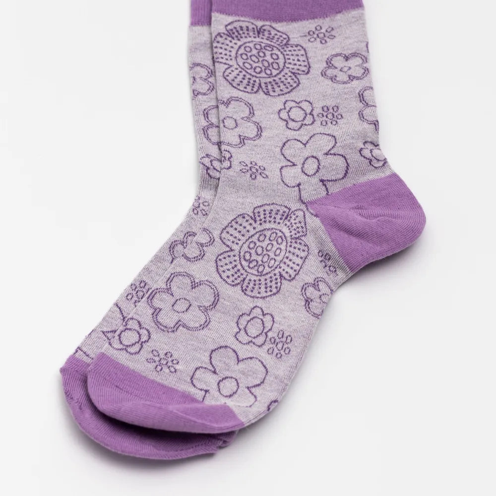 Stilen Mary Socks - Lilac