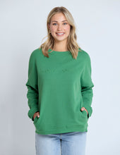 Load image into Gallery viewer, Stella + Gemma Newport Pocket Crew - Basil
