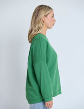 Load image into Gallery viewer, Stella + Gemma Newport Pocket Crew - Basil
