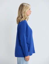 Load image into Gallery viewer, Stella + Gemma Newport Pocket Crew - Cobalt Blue
