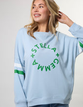 Load image into Gallery viewer, Stella + Gemma Newport Pocket Sweat - Sky Blue Rotation
