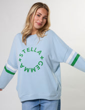 Load image into Gallery viewer, Stella + Gemma Newport Pocket Sweat - Sky Blue Rotation
