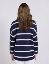 Load image into Gallery viewer, Stella + Gemma Newport Sweat - Navy Stripe
