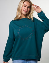 Load image into Gallery viewer, Stella + Gemma Newport Sweat - Teal Rotation
