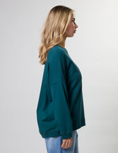 Load image into Gallery viewer, Stella + Gemma Newport Sweat - Teal Rotation
