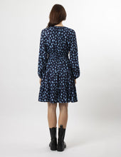 Load image into Gallery viewer, Stella + Gemma Nova Dress - Indigo Spot
