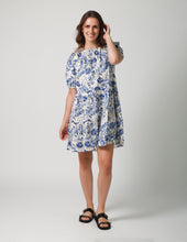 Load image into Gallery viewer, Stella + Gemma Olive Dress - Grecian Paisley
