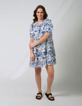 Load image into Gallery viewer, Stella + Gemma Olive Dress - Grecian Paisley
