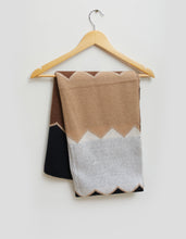 Load image into Gallery viewer, Stella + Gemma Scarf - Zig Zag Neutrals
