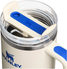 Load image into Gallery viewer, Stanley - The Club Vintage Quencher H2.0 FlowState Tumbler 30 OZ Cream Royal
