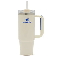 Load image into Gallery viewer, Stanley - The Club Vintage Quencher H2.0 FlowState Tumbler 30 OZ Cream Royal
