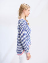 Load image into Gallery viewer, Stella + Gemma Street Jumper - Denim Stripe
