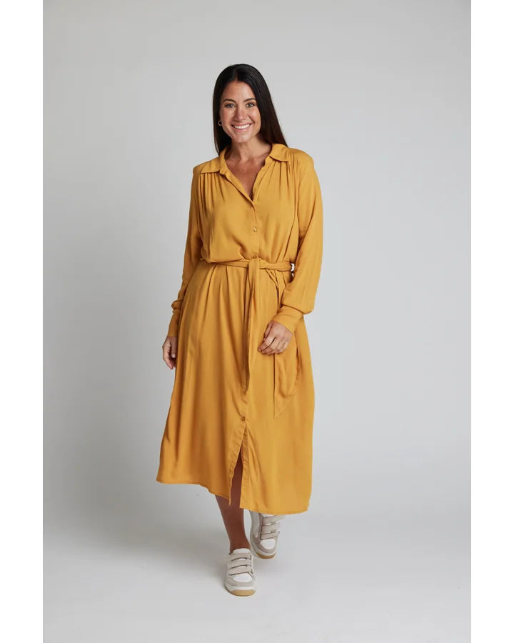 Stella + Gemma Staten Dress - Marigold