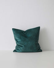 Load image into Gallery viewer, Weave Ava Cushion Emerald
