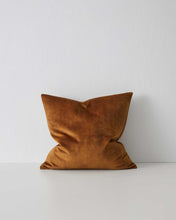 Load image into Gallery viewer, Weave Ava Cushion Ochre
