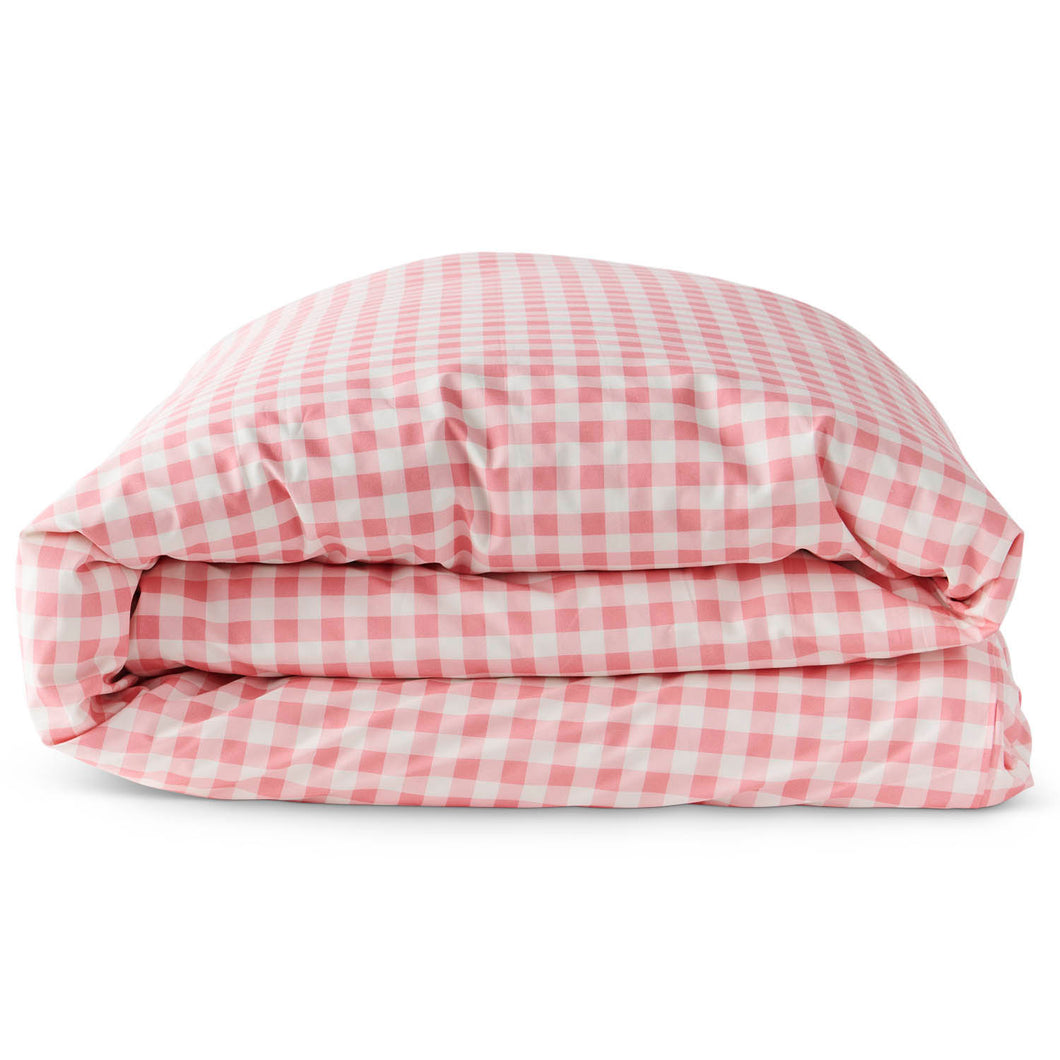 Kip & Co - Gingham Candy Organic Cotton Quilt Cover - Single