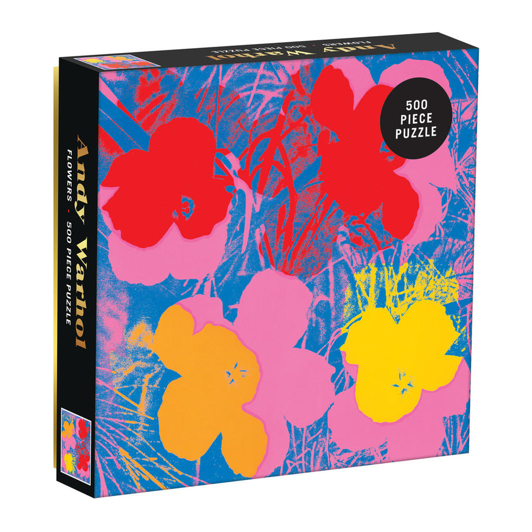 Logical Toys - Andy Warhol Flowers Puzzle