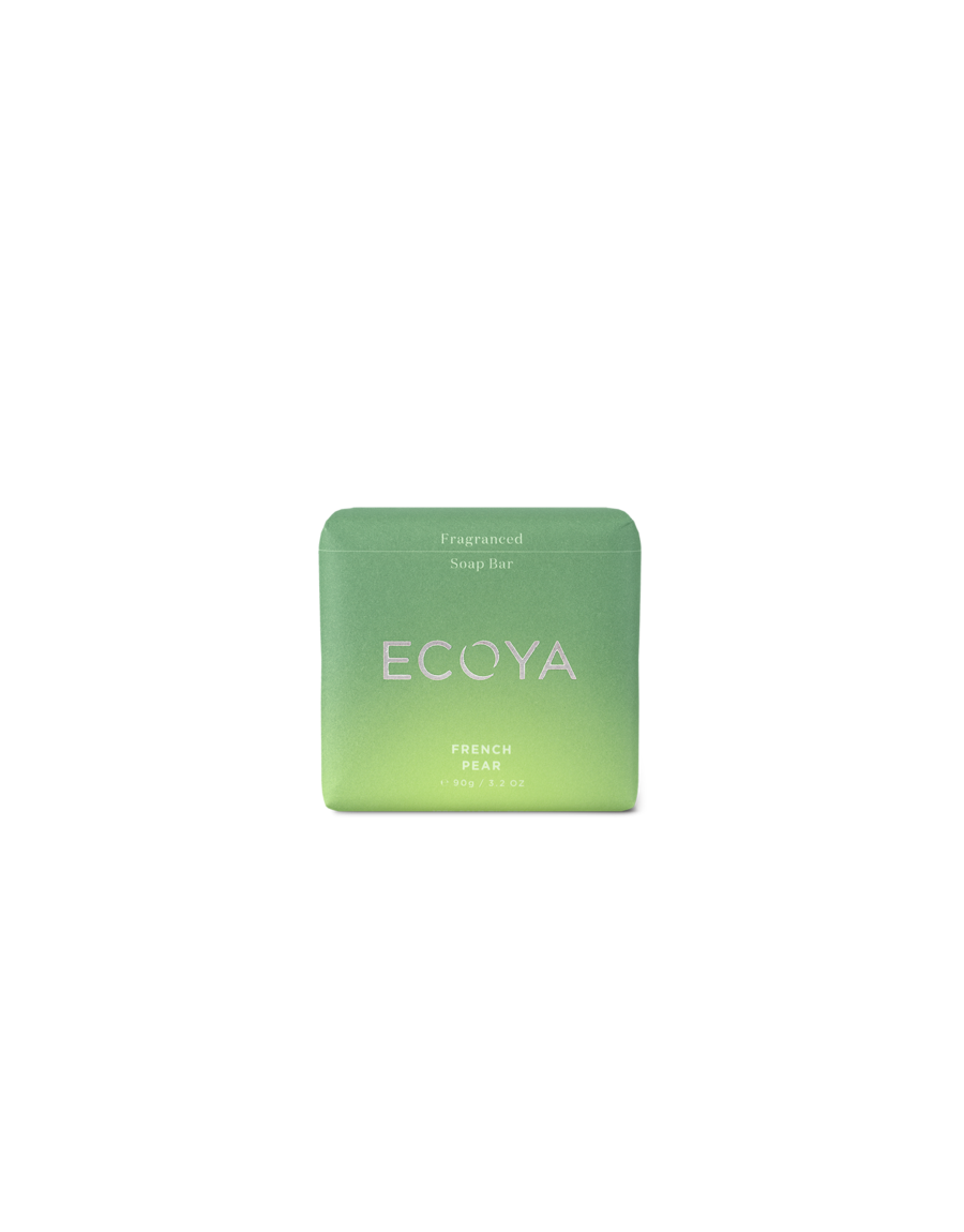 Ecoya - French Pear Fragranced Soap Bar