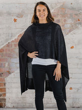 Load image into Gallery viewer, Hello Friday Highflyer Cape - Black

