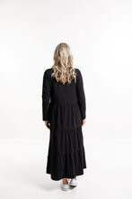 Load image into Gallery viewer, Homelee Long Sleeve Kendall Dress - Black
