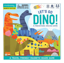 Load image into Gallery viewer, Mudpuppy Lets Go, Dinos! Magnetic Board Game
