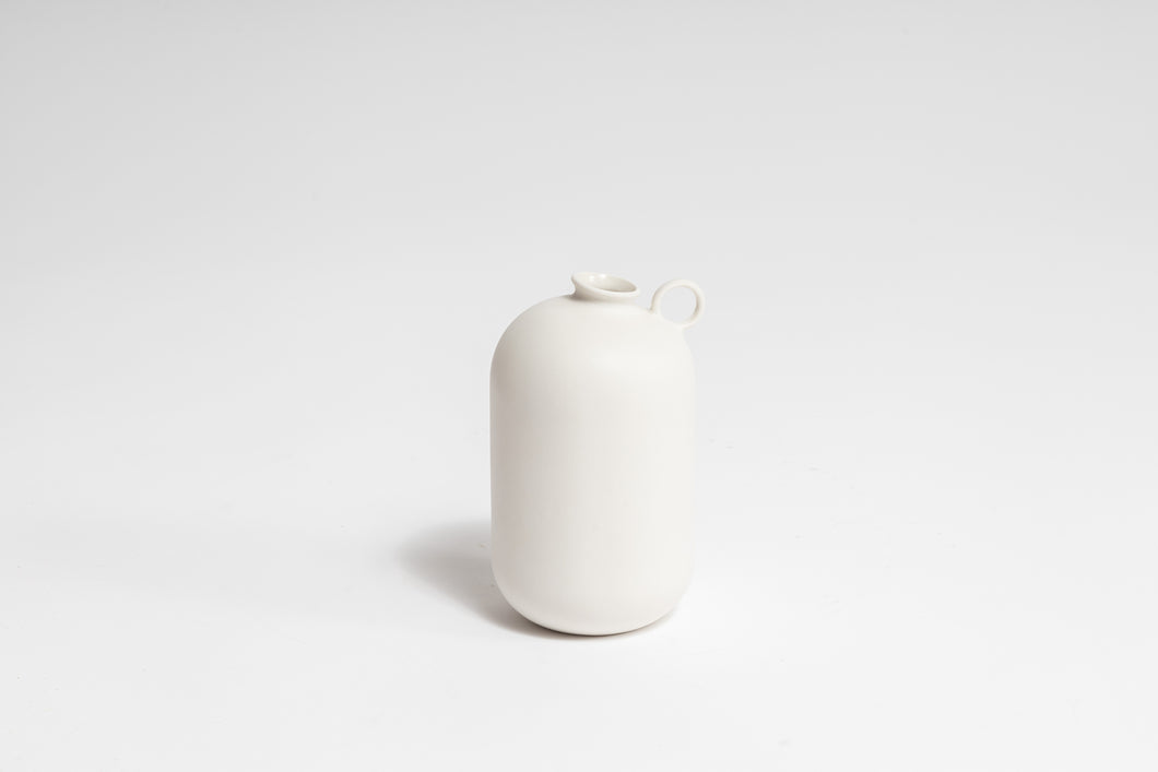 Ned Collections Medium Flugen Vase - White
