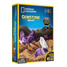 Load image into Gallery viewer, National Geographic Gemstone Dig Kit
