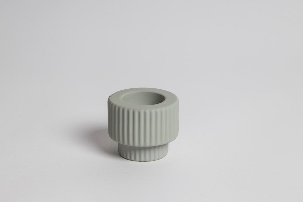 Ned Collections Munster Tea Light - Glimmer Grey