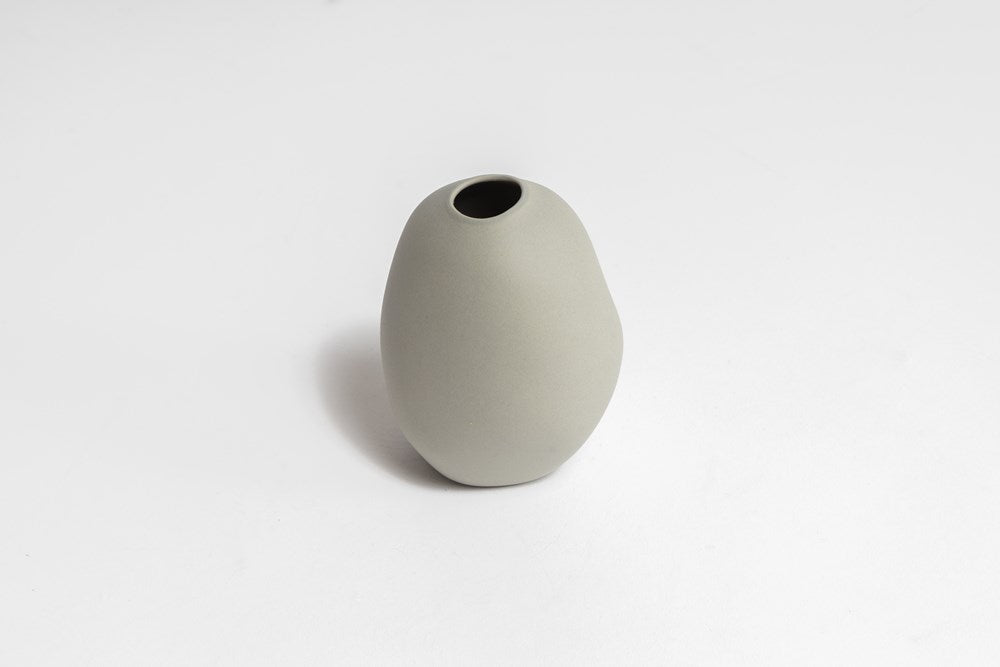 Ned Collections Harmie Vase - Grey Seed